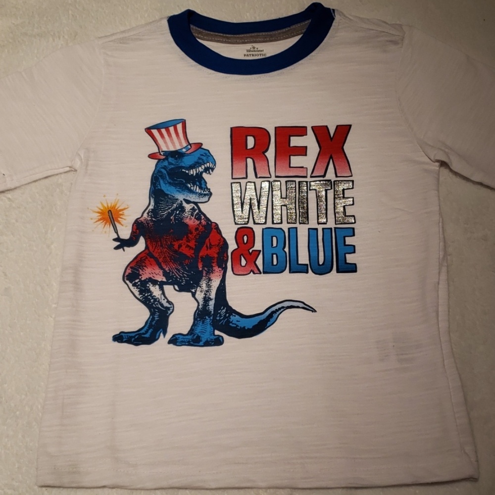 NWOT - Lot of 3 Boys Patriotic Tee Shirt Bundle - Picture 6 of 6